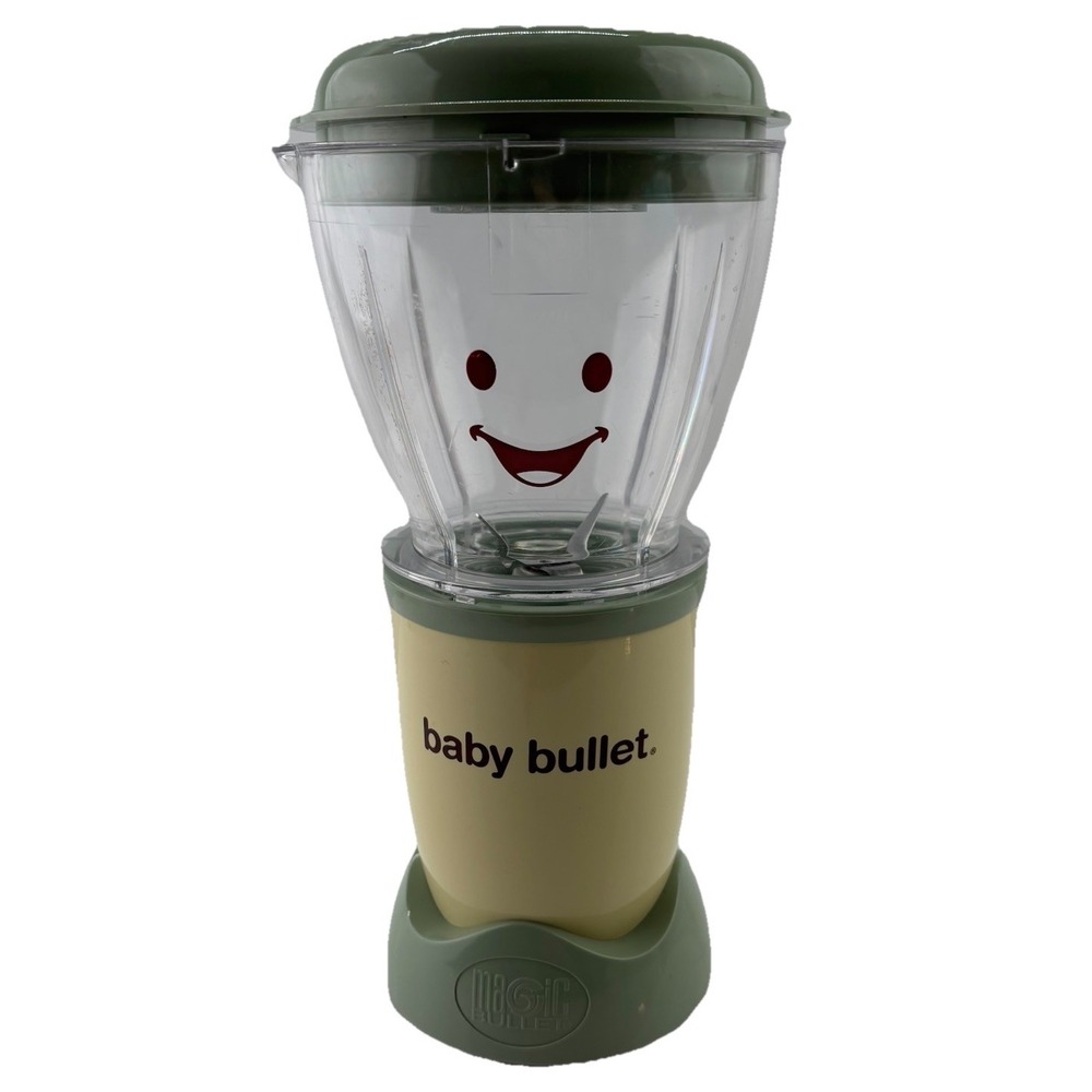 Magic Baby Bullet Blender Motor‎ Base & Smiling Blending Cup Works Great Momcore